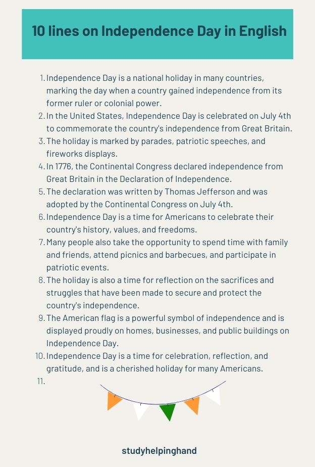 10-lines-on-independence-day-in-english