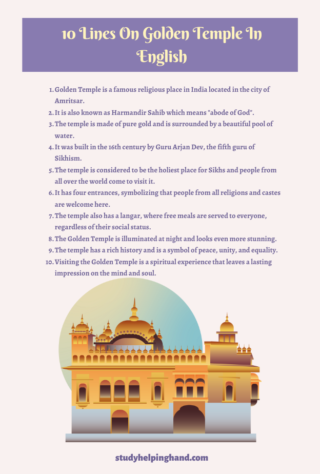 10-lines-on-golden-temple-in-english