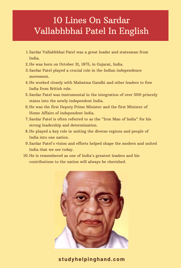 10-lines-on-sardar-vallabhbhai-patel